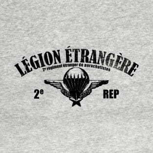 Foreign Legion Paratrooper - 2 Rep Subdued (distressed) T-Shirt